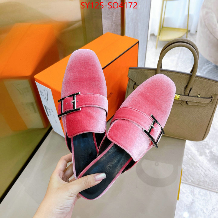 Women Shoes-Hermes,1:1 replica wholesale , ID: SO4172,$: 125USD