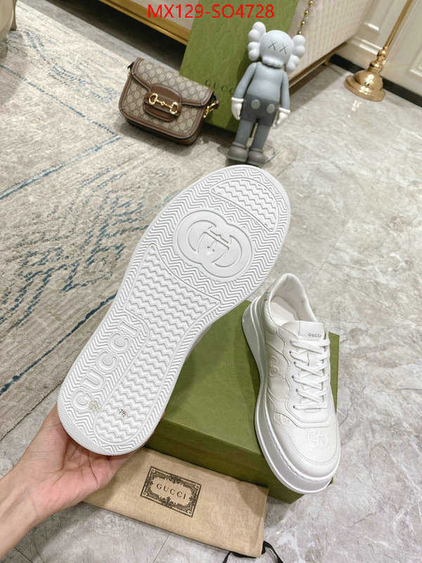 Men Shoes-Gucci,top sale , ID: SO4728,$: 129USD