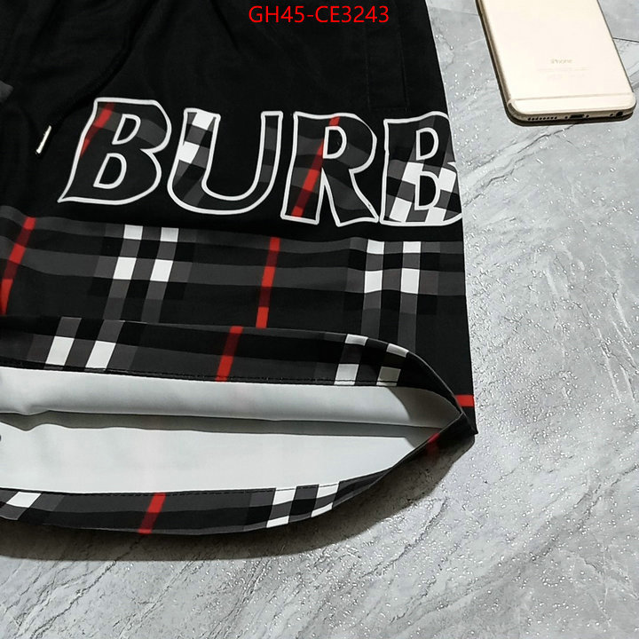 Clothing-Burberry,highest product quality , ID: CE3243,$: 45USD