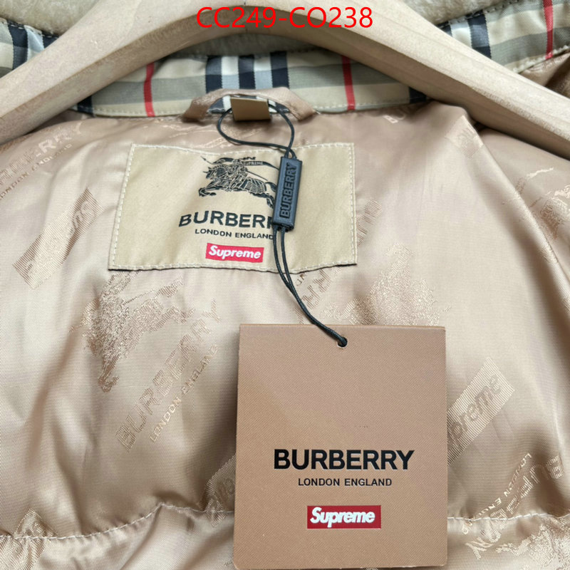 Down jacket Men-Burberry,best wholesale replica , ID: CO238,$: 249USD