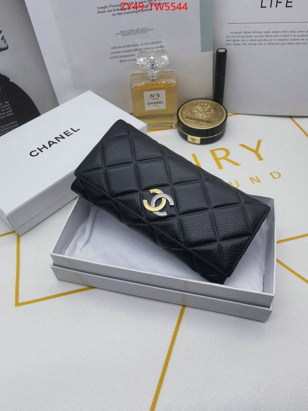 Chanel Bags(4A)-Wallet-,ID: TW5544,$: 49USD