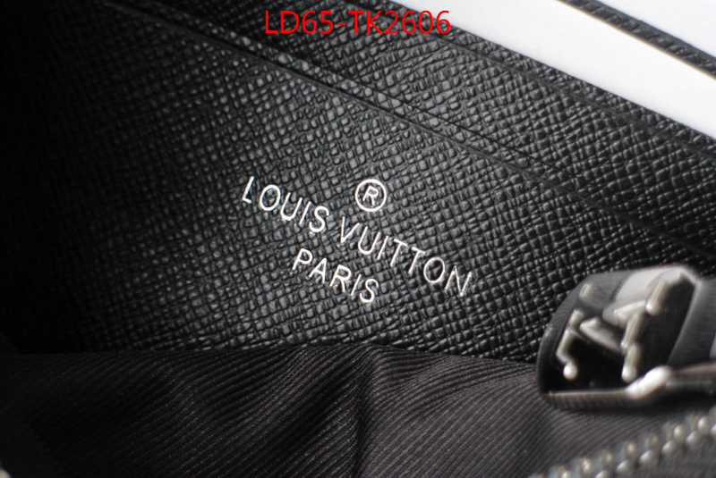 LV Bags(TOP)-Wallet,ID: TK2606,$:65USD