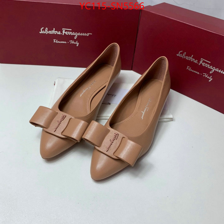 Women Shoes-Ferragamo,replica 1:1 high quality , ID: SN5566,$: 115USD
