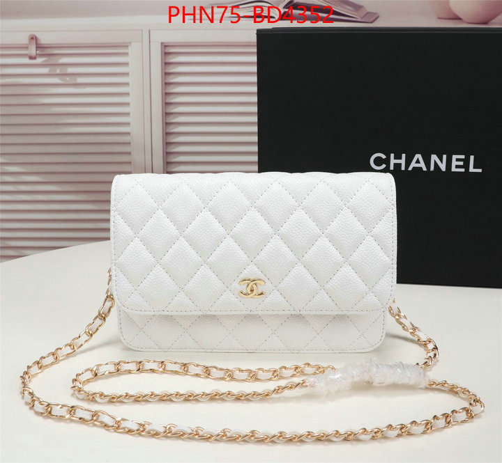 Chanel Bags(4A)-Diagonal-,ID: BD4352,$: 75USD