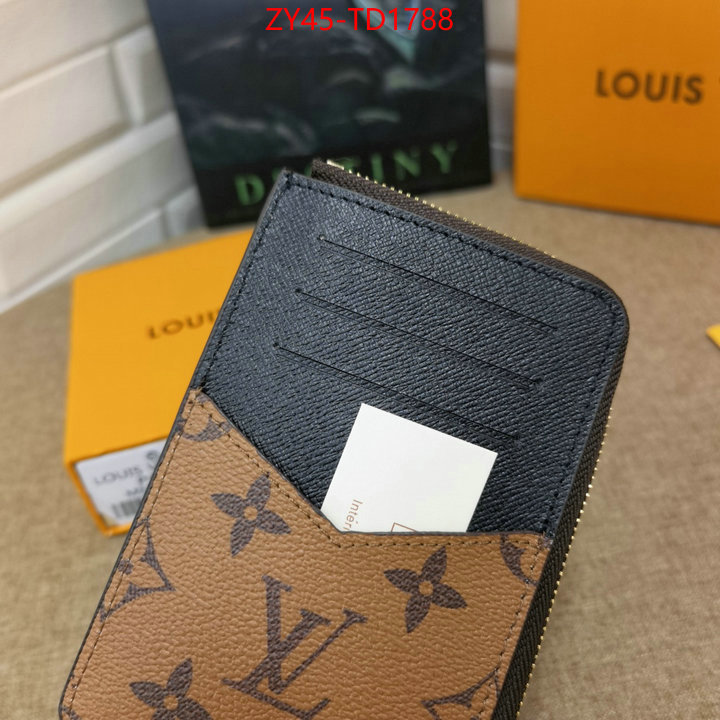 LV Bags(4A)-Wallet,ID: TD1788,$: 45USD