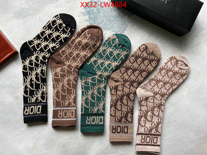 Sock-Dior,best knockoff , ID: LW4884,$: 32USD