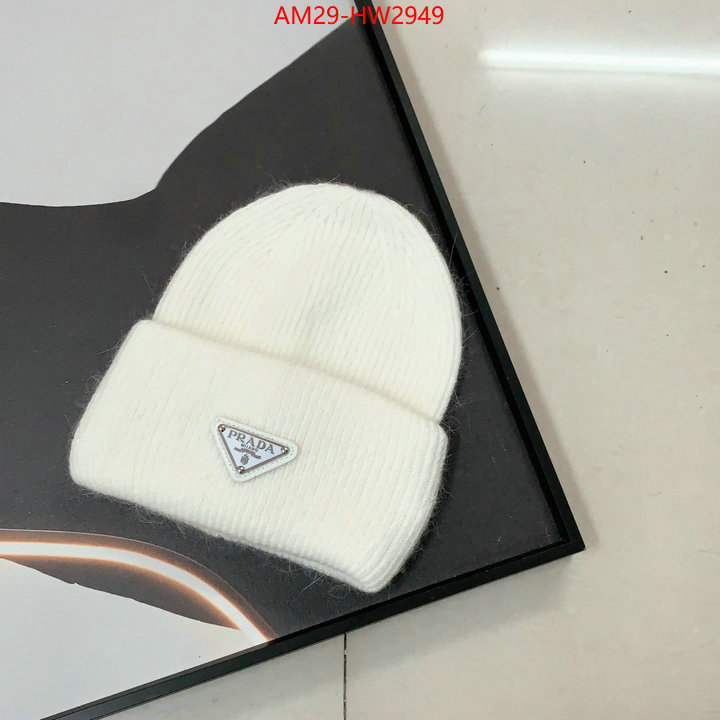 Cap (Hat)-Prada,counter quality , ID: HW2949,$: 29USD