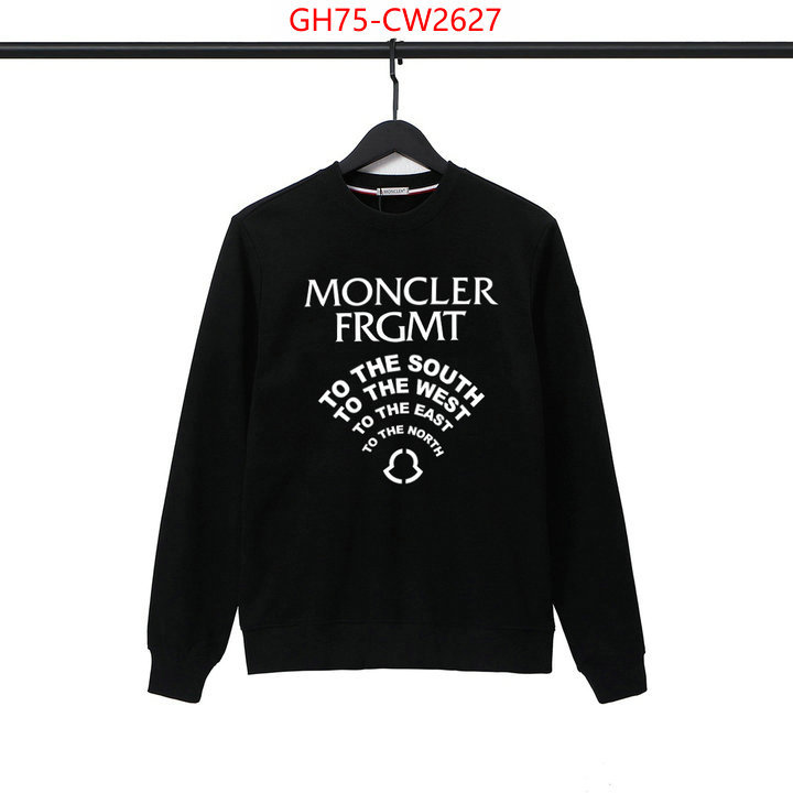 Clothing-Moncler,replica best , ID: CW2627,$: 75USD