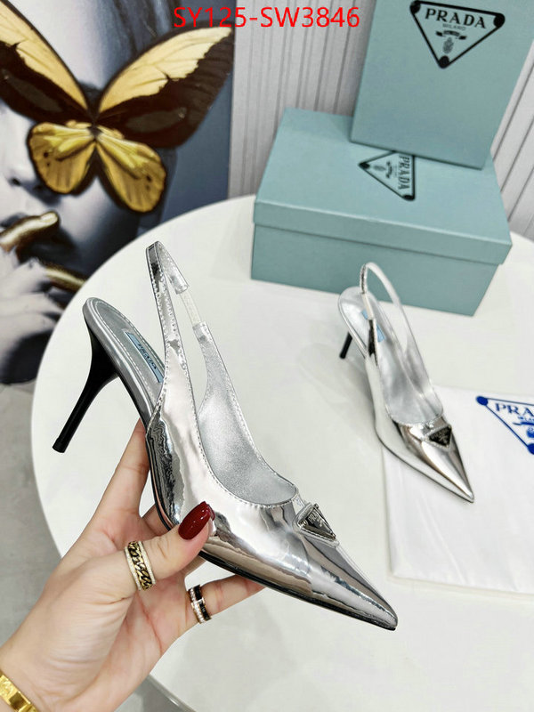 Women Shoes-Prada,high quality replica , ID: SW3846,$: 125USD