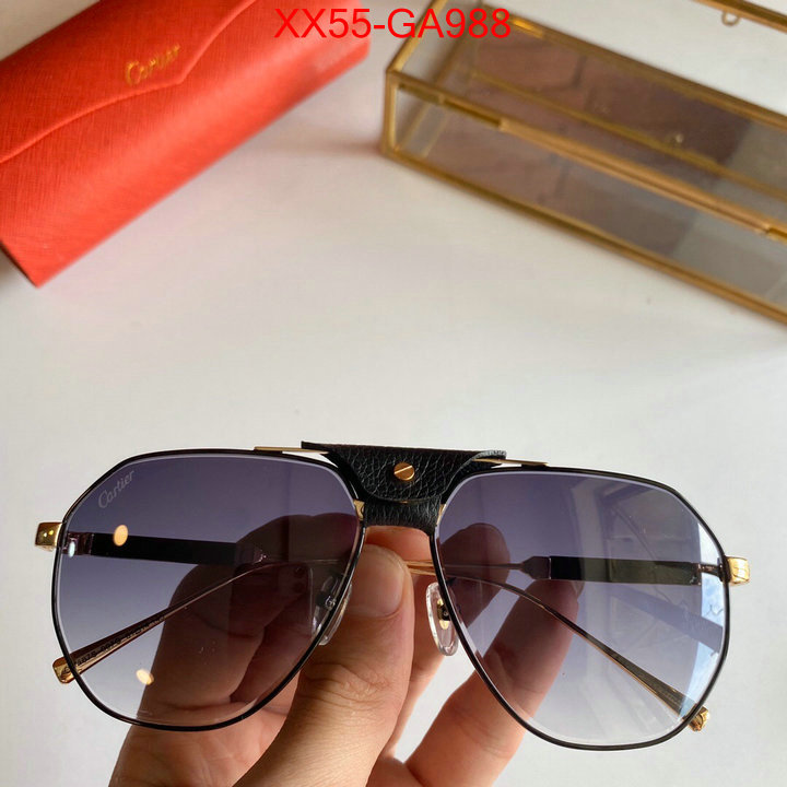 Glasses-Cartier,wholesale replica , ID: GA988,$:55USD