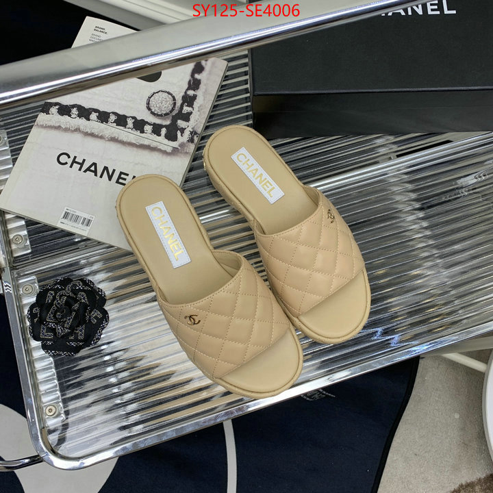 Women Shoes-Chanel,where should i buy replica , ID: SE4006,$: 125USD