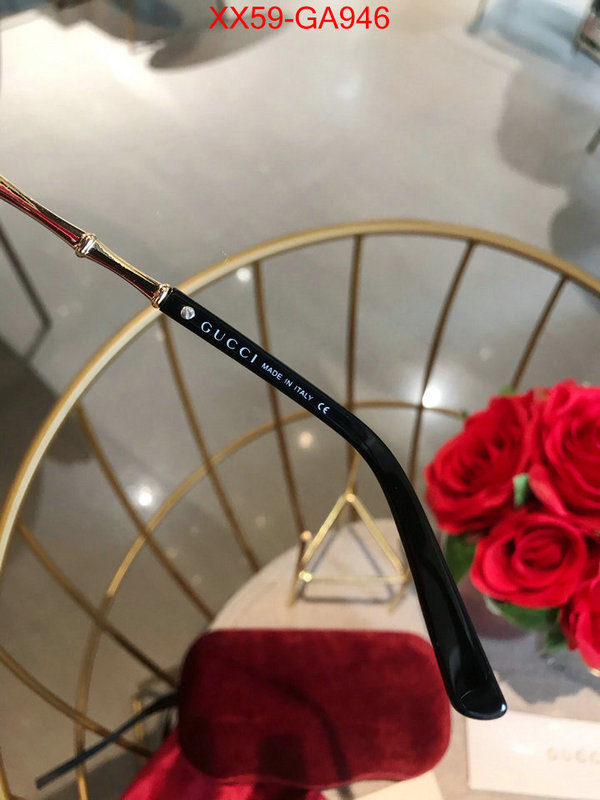 Glasses-Gucci,high quality 1:1 replica , ID: GA946,$:59USD