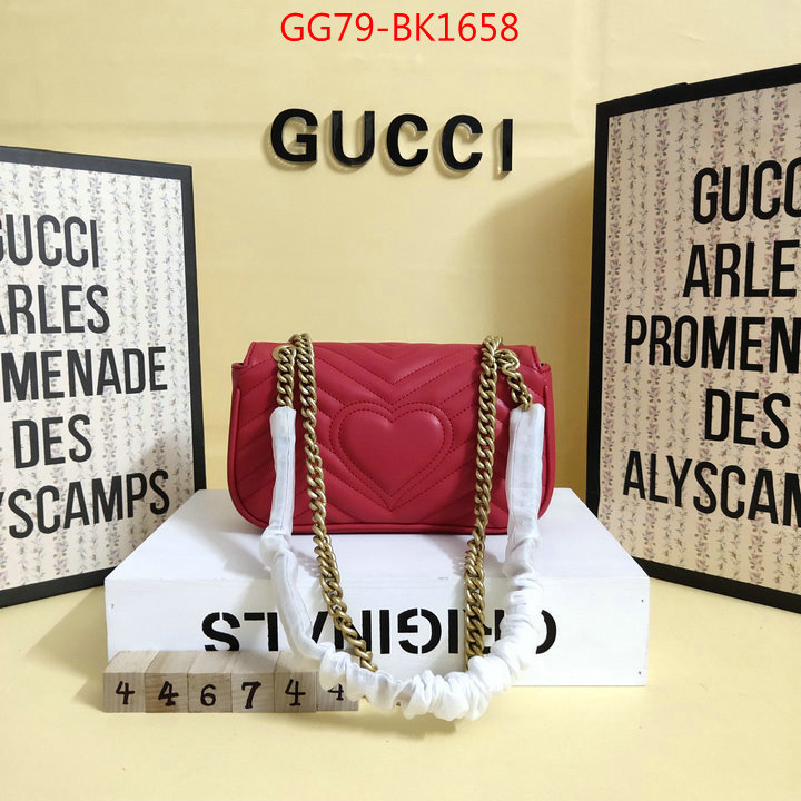 Gucci Bags(4A)-Marmont,at cheap price ,ID: BK1658,$:79USD