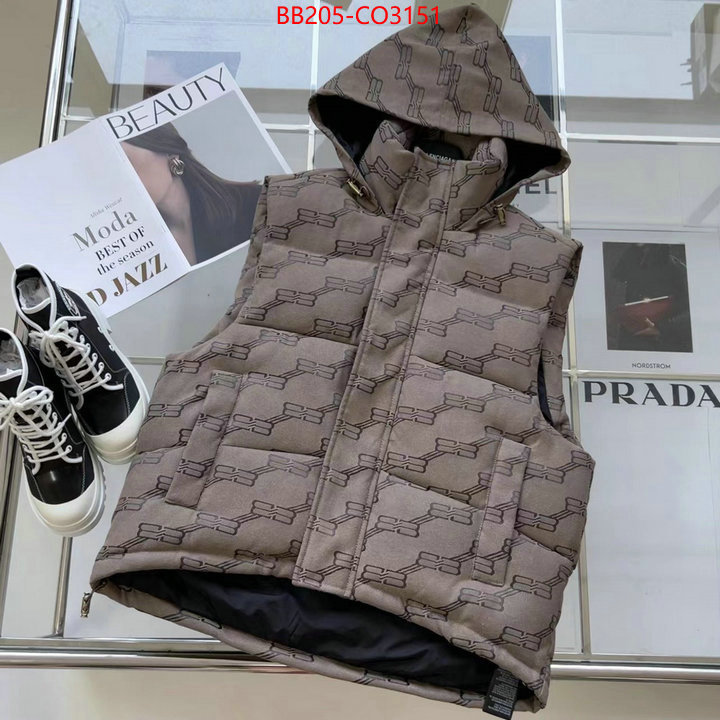 Down jacket Women-Balenciaga,high quality online , ID: CO3151,$: 205USD