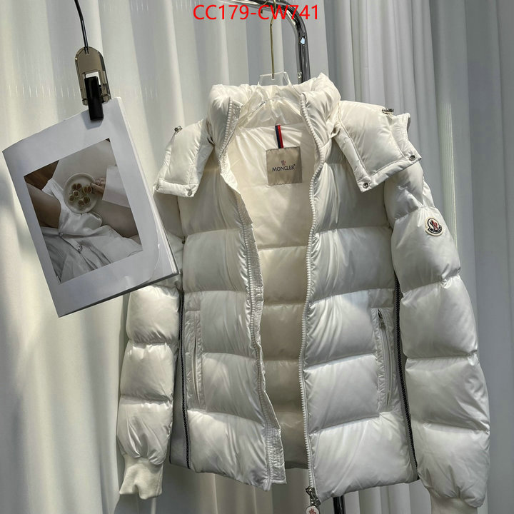 Down jacket Women-Moncler,knockoff highest quality , ID: CW741,$: 179USD