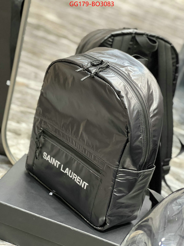 YSL Bag(TOP)-Backpack-,ID: BO3083,$: 179USD