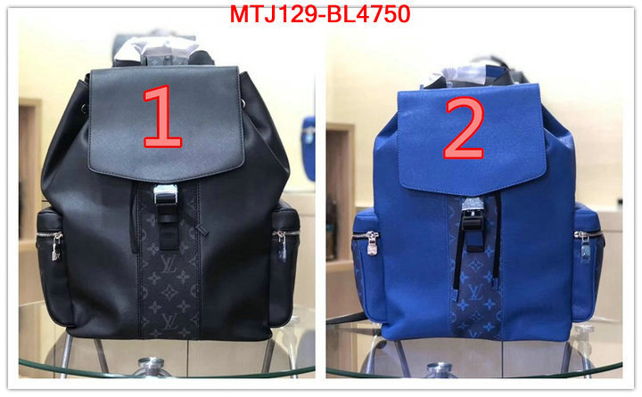LV Bags(4A)-Backpack-,perfect quality designer replica ,ID: BL4750,$: 129USD