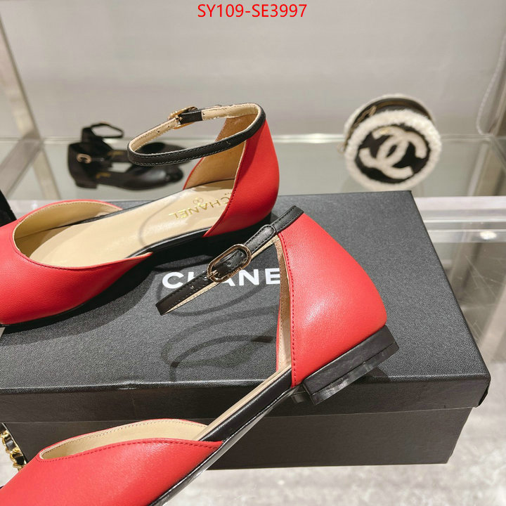 Women Shoes-Chanel,best quality fake , ID: SE3997,$: 109USD