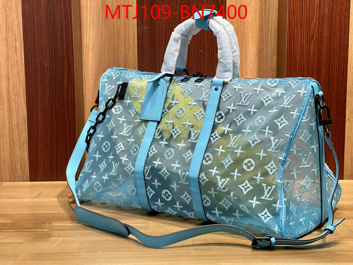 LV Bags(4A)-Keepall BandouliRe 45-50-,replica best ,ID: BN7400,$: 109USD