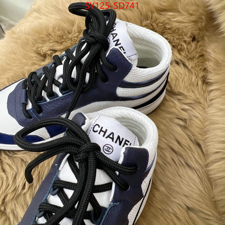 Women Shoes-Chanel,shop cheap high quality 1:1 replica , ID: SD741,$: 125USD