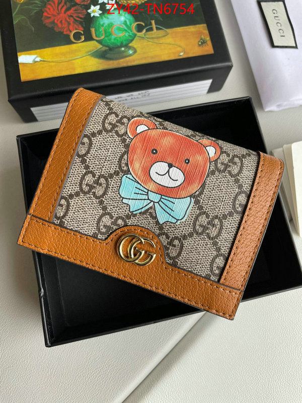 Gucci Bags(4A)-Wallet-,ID: TN6754,$: 42USD