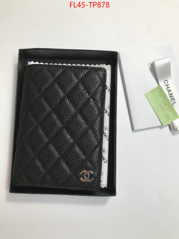 Chanel Bags(4A)-Wallet-,ID: TP878,$: 45USD