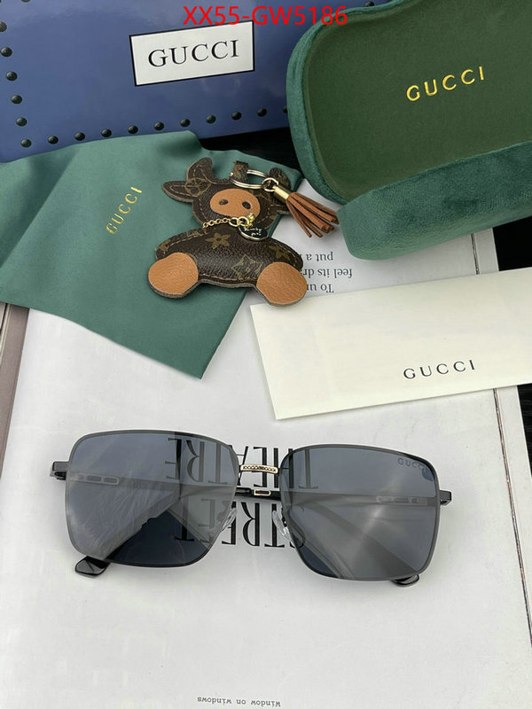 Glasses-Gucci,top 1:1 replica , ID: GW5186,$: 55USD