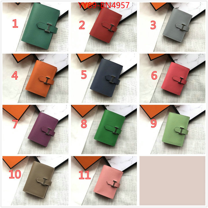 Hermes Bags(TOP)-Wallet-,what is a counter quality ,ID: BN4957,$: 89USD