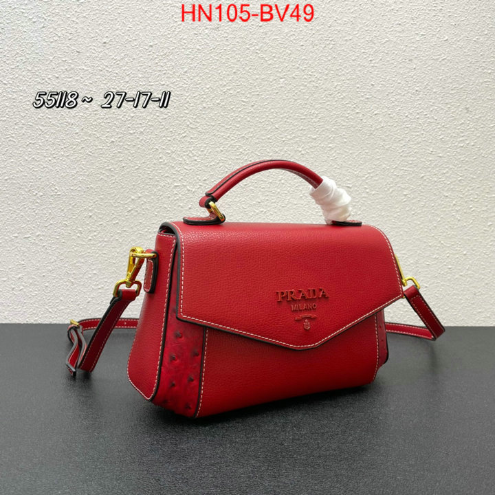 Prada Bags(4A)-Diagonal-,what is a 1:1 replica ,ID: BV49,$: 105USD