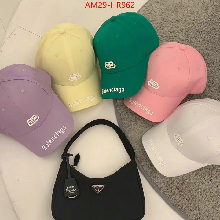 Cap (Hat)-Balenciaga,online sales , ID: HR962,$: 29USD