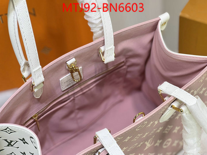 LV Bags(4A)-Handbag Collection-,ID: BN6603,$: 92USD