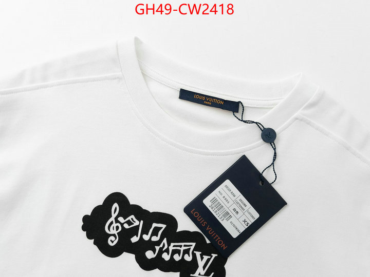 Clothing-LV,2023 replica , ID: CW2418,$: 49USD