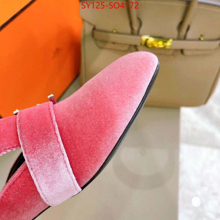 Women Shoes-Hermes,1:1 replica wholesale , ID: SO4172,$: 125USD