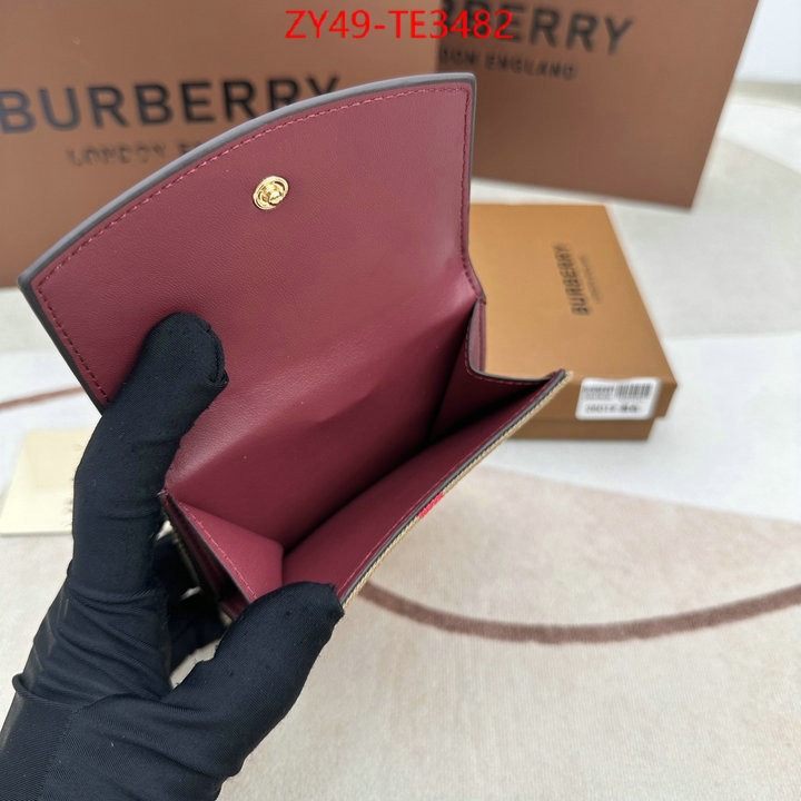 Burberry Bags(4A)-Wallet,high quality designer ,ID: TE3482,$: 49USD