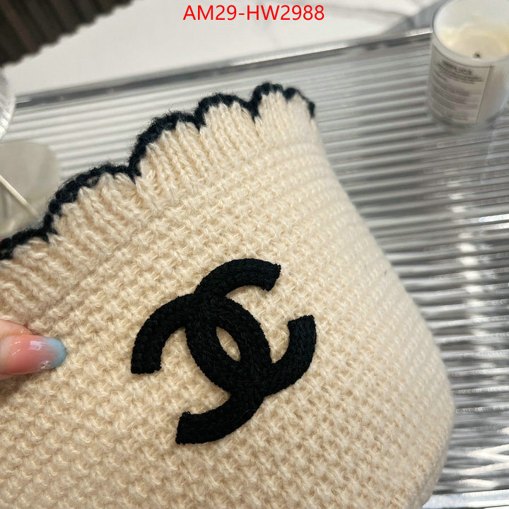 Cap (Hat)-Chanel,1:1 replica wholesale , ID: HW2988,$: 29USD