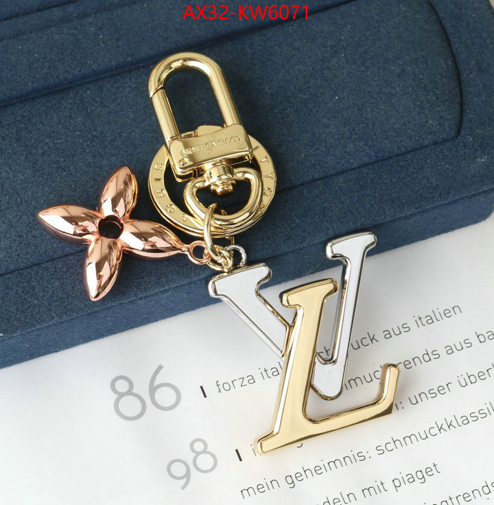 Key pendant-LV,fashion replica ,ID: KW6071,$: 32USD
