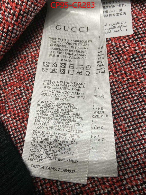 Clothing-Gucci,what's best , ID: CR283,$: 95USD