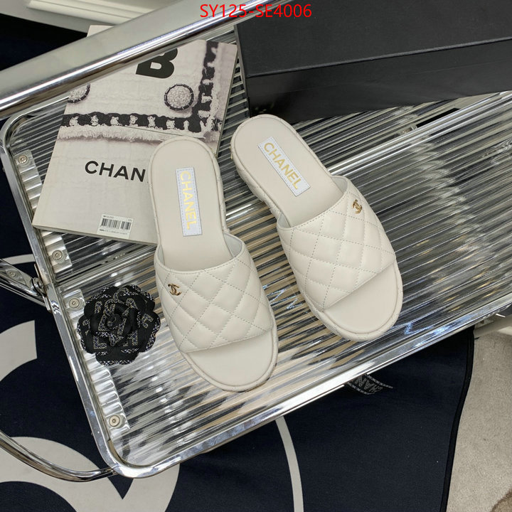 Women Shoes-Chanel,where should i buy replica , ID: SE4006,$: 125USD