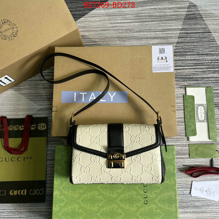 Gucci Bags(TOP)-Diagonal-,what's the best place to buy replica ,ID: BD278,$: 269USD