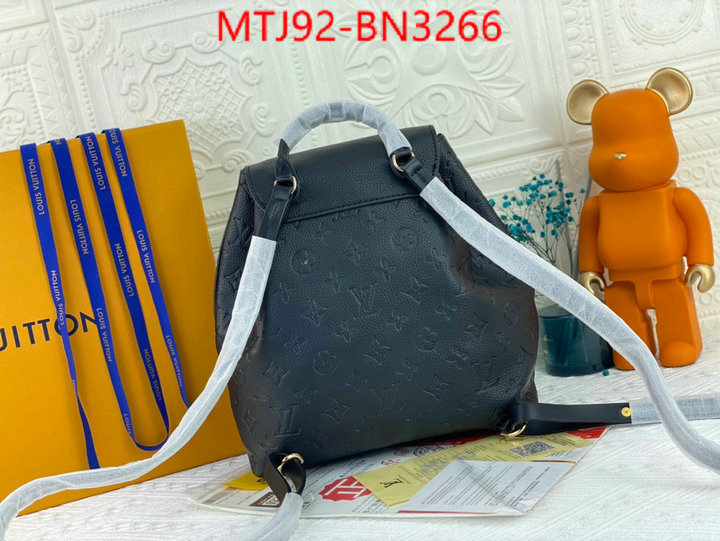 LV Bags(4A)-Backpack-,where quality designer replica ,ID: BN3266,$: 92USD