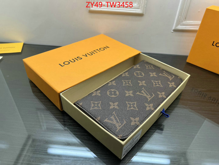 LV Bags(4A)-Wallet,wholesale 2023 replica ,ID: TW3458,$: 49USD