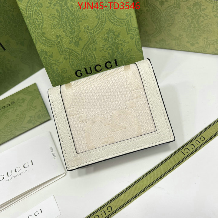 Gucci Bags(4A)-Wallet-,aaaaa+ class replica ,ID: TD3546,$: 45USD