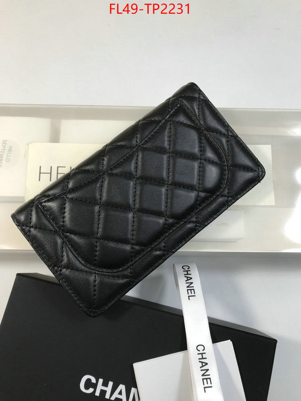 Chanel Bags(4A)-Wallet-,ID: TP2231,$: 49USD