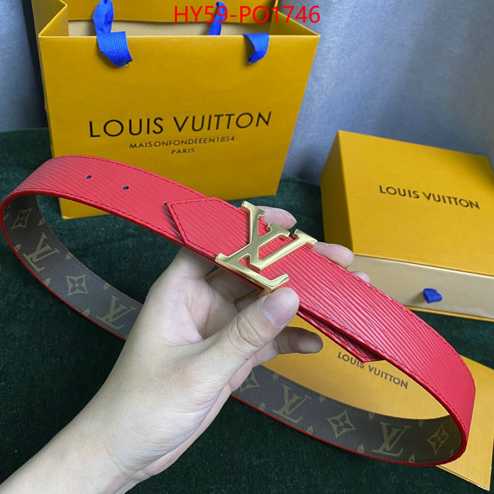 Belts-LV,mirror copy luxury , ID: PO1746,$: 59USD