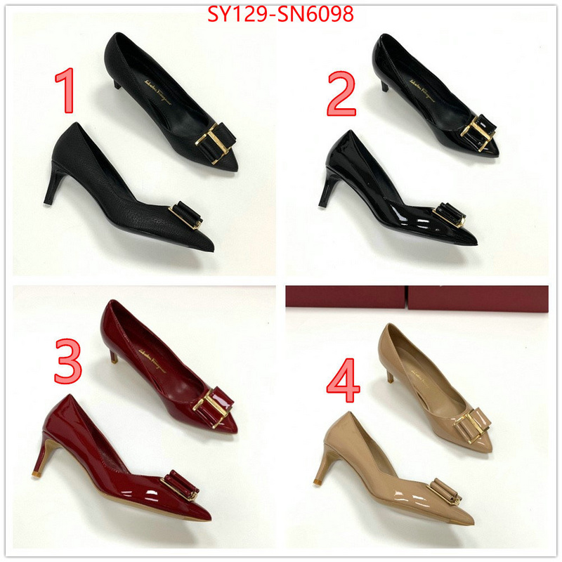 Women Shoes-Ferragamo,aaaaa quality replica , ID: SN6098,$: 129USD