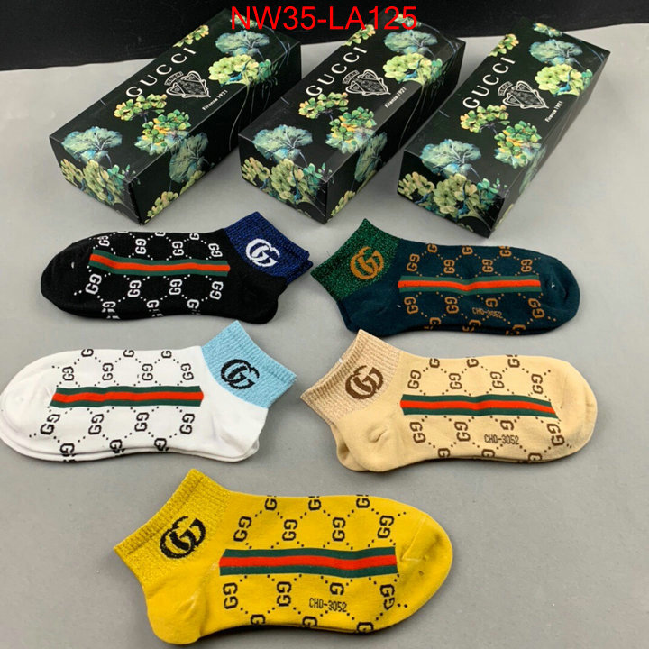 Sock-Gucci,high quality customize , ID:LA125,$: 35USD