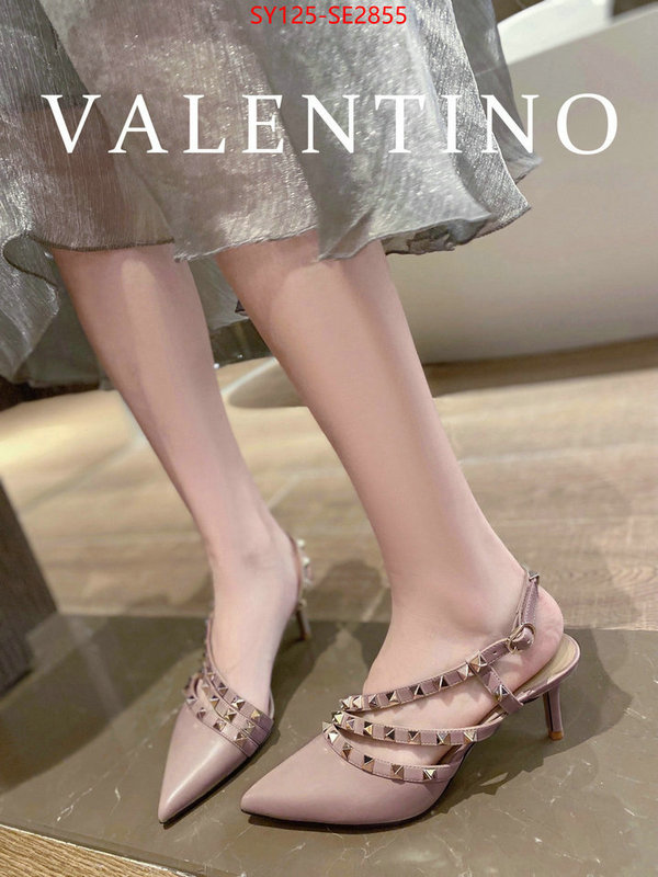 Women Shoes-Valentino,best luxury replica , ID: SE2855,$: 125USD