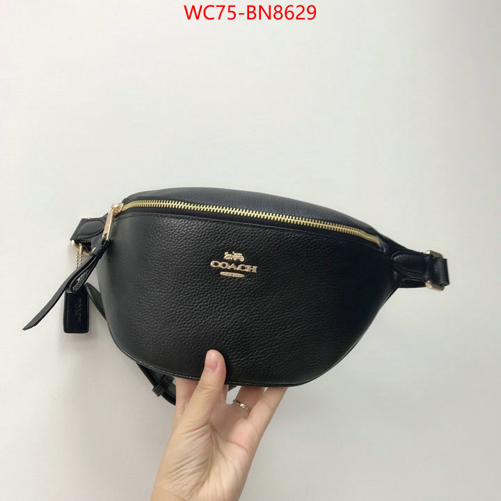 Coach Bags(4A)-Belt Bag-Chest Bag--,fashion designer ,ID: BN8629,$: 75USD