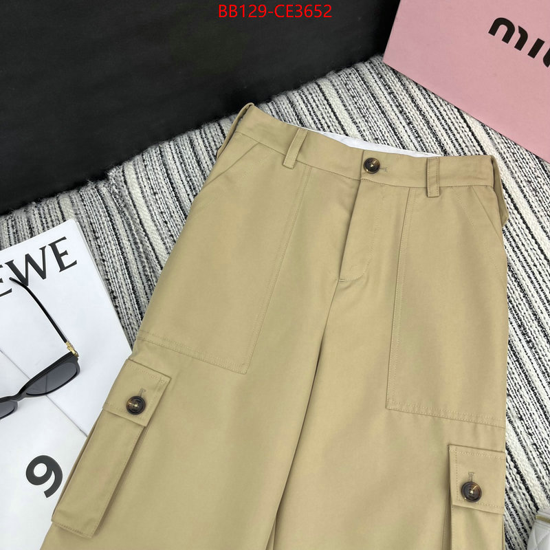 Clothing-MIU MIU,perfect quality designer replica , ID: CE3652,$: 129USD