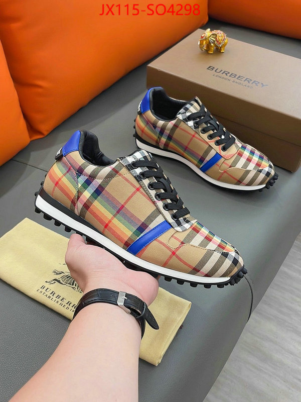 Men Shoes-Burberry,fashion designer , ID: SO4298,$: 115USD